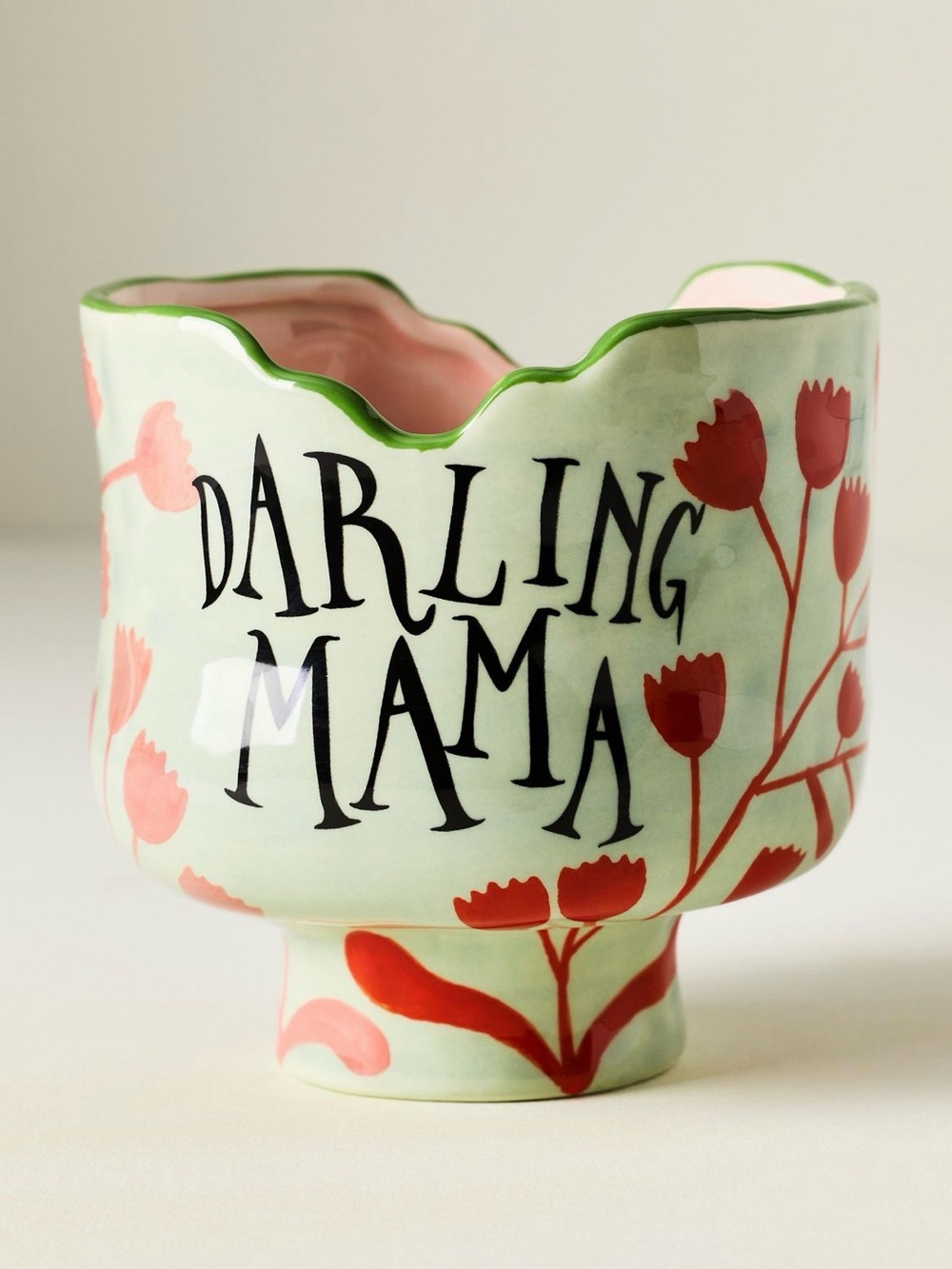 Natalie Ferstendik x Anthropologie Darling Mama Ceramic Candle 9.7 oz